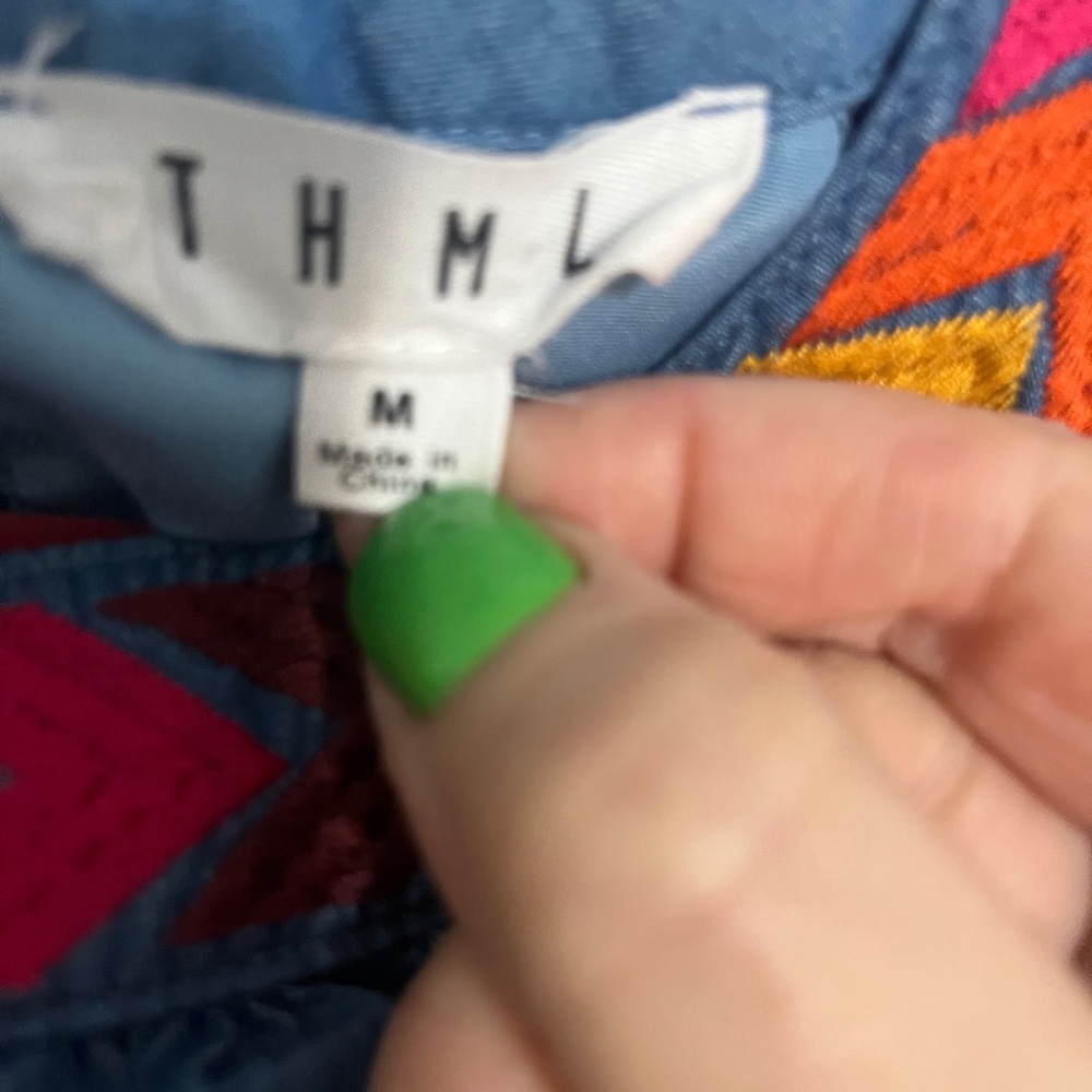 THML Anthropologie Chambray Dress - Picture 3 of 3